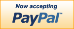 Now accepting Paypal.