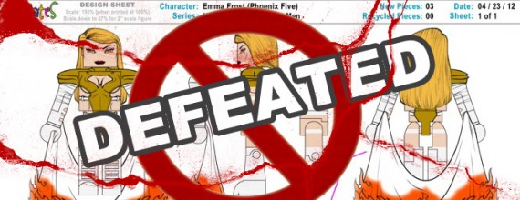 Emma Frost: Defeated!