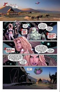 Emma Frost in the pages of Uncanny X-Men #532