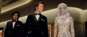 Emma Frost (January Jones) turns into diamond in X-Men First Class Emma Frost (January Jones) turns into diamond in X-Men First Class