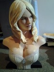 Front of the bust
